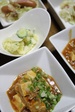 2010年7月6日 麻婆豆腐　ポテトサラダ　ウィンナーとキャベツのソテー